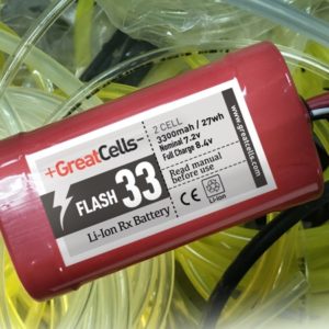 GreatCells Flash 33 Li-Ion RX Battery